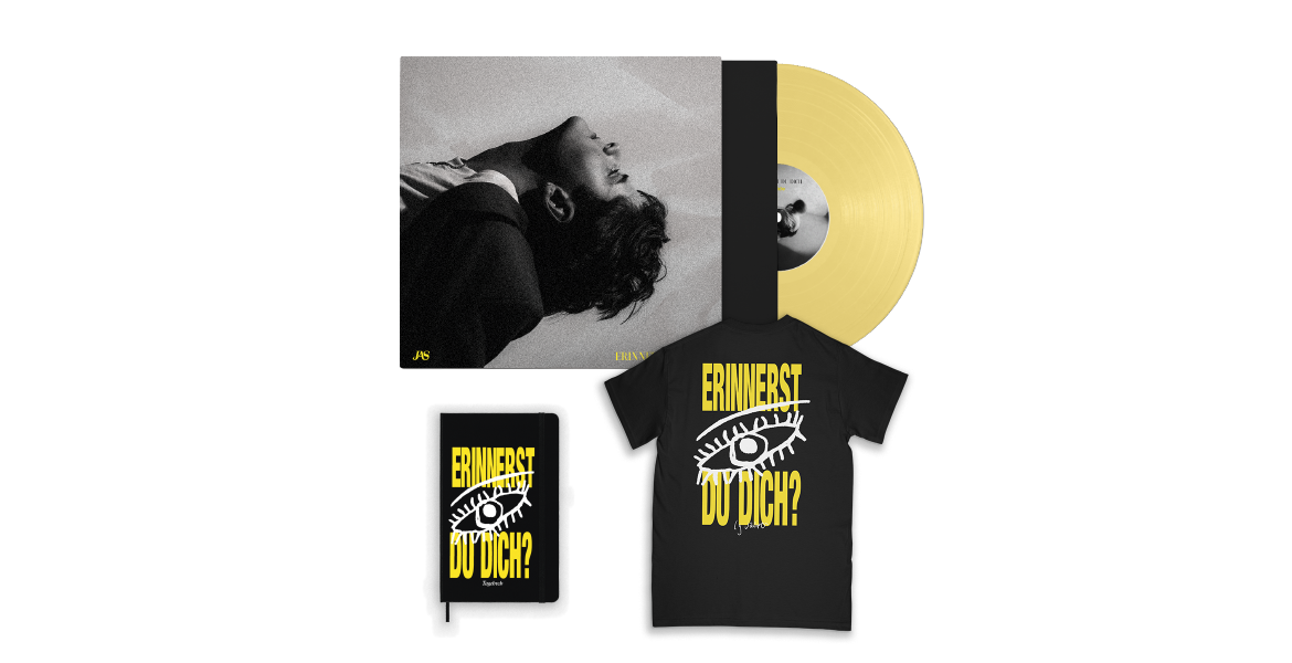 Luftschloss Bundle, Shirt + Vinyl + Tagebuch 